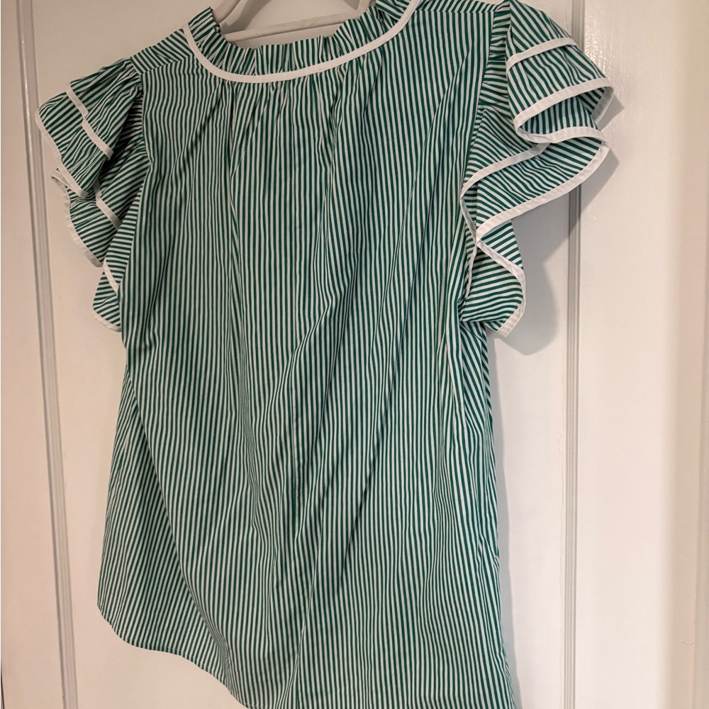 Avara Ruffle Sleeve Blouse - Picture 5 of 5